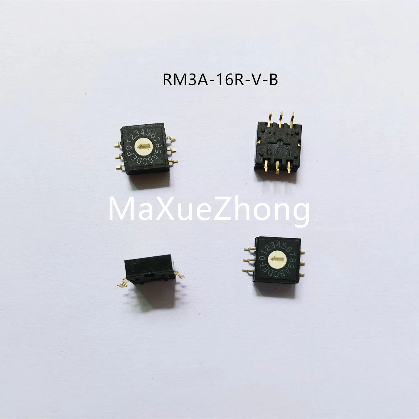 

Оригинальный новый 100% RM3A-16R-V-B RM3AF-16R-V-B 0-F 16-битный поворотный кодовый переключатель 3:3 положительный код