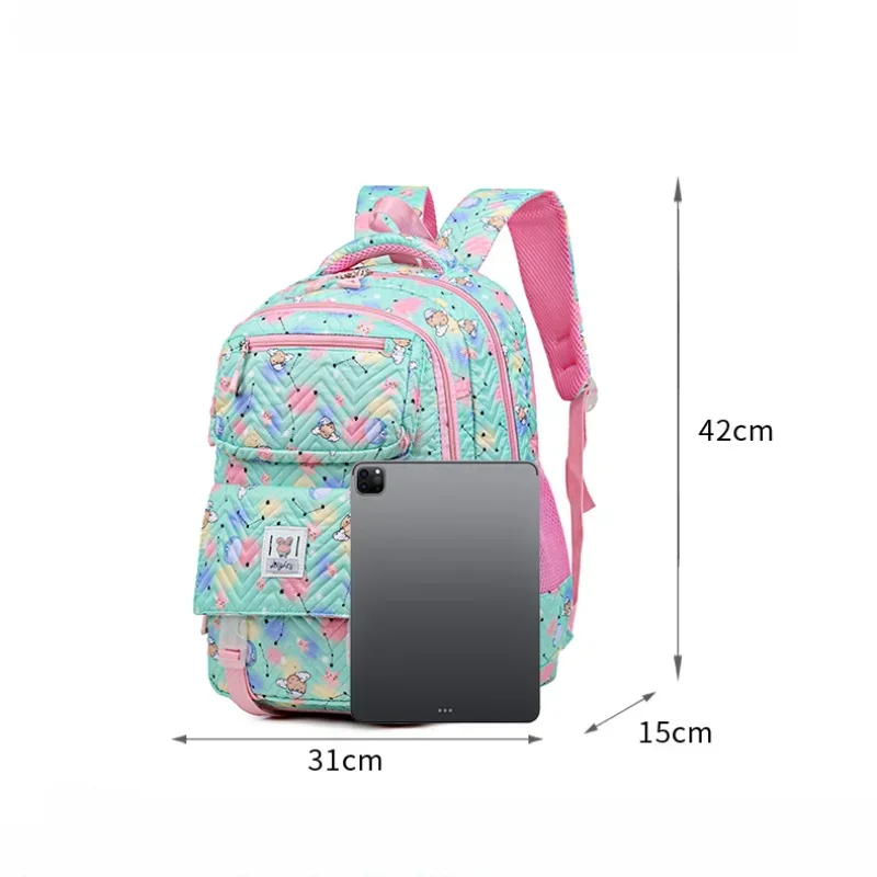 Mochila escolar de gran capacidad para adolescentes, Bolsa Escolar de fresa bonita, bolsa de viaje informal multifunción para ordenador portátil, nueva