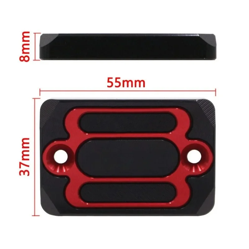 For SYM Husky ADV 150 Motorcycle CNC Brake Upper Master Pump Cover Front Fuel Oil Reservoir Cap Decoration Pad Accessories