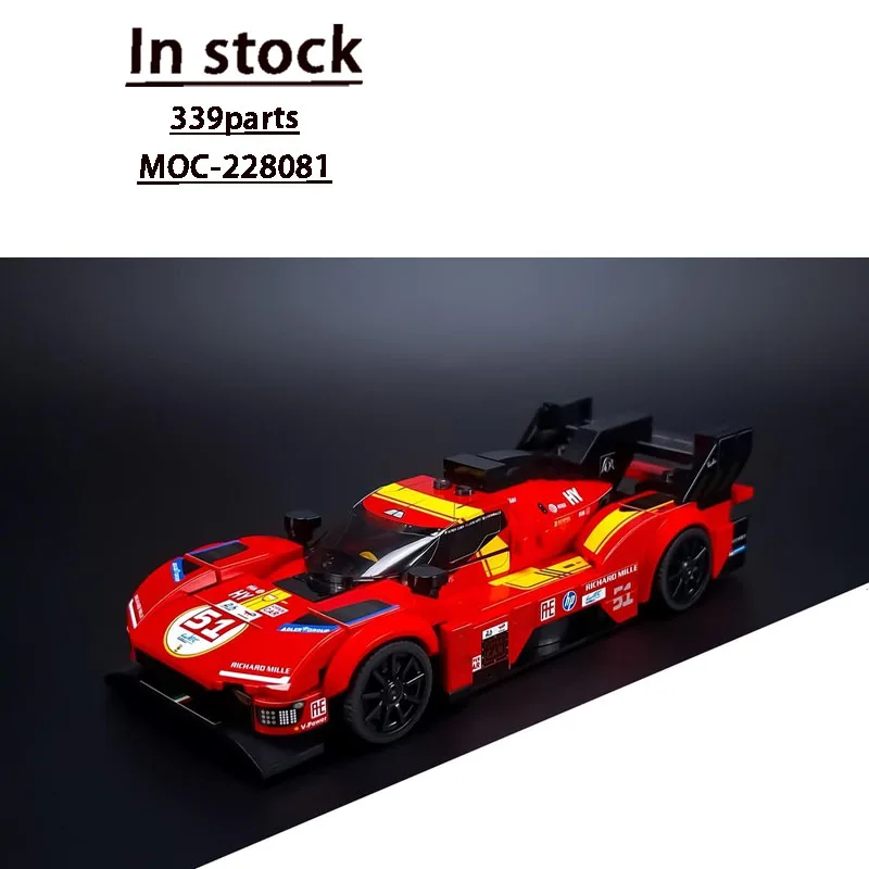 

MOC-228081Classic Iconic499PSports Supercar Racing Blocks Model339PartsMOC Creative Boys Kids Birthday Building Blocks Toy Gifts