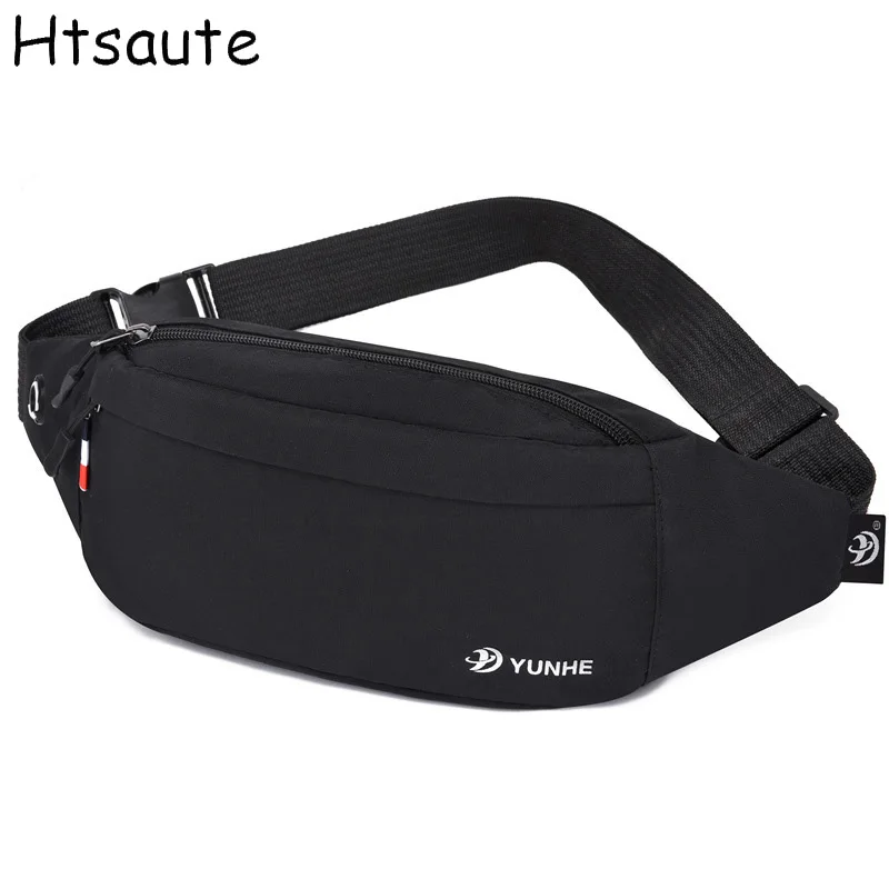 Męska damska wodoodporna saszetka biodrowa dla mężczyzn i kobiet Torba na pasek Bum Hip Belly Shoulder Crossbody Cross Body Side Handbag Kangaroo