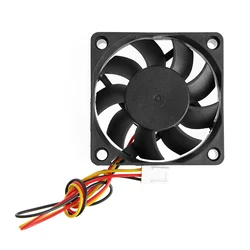 60x60x15mm CPU Cooling Fan 12V 3pin Silent PWM Fan CPU Cooler Chassis Radiator