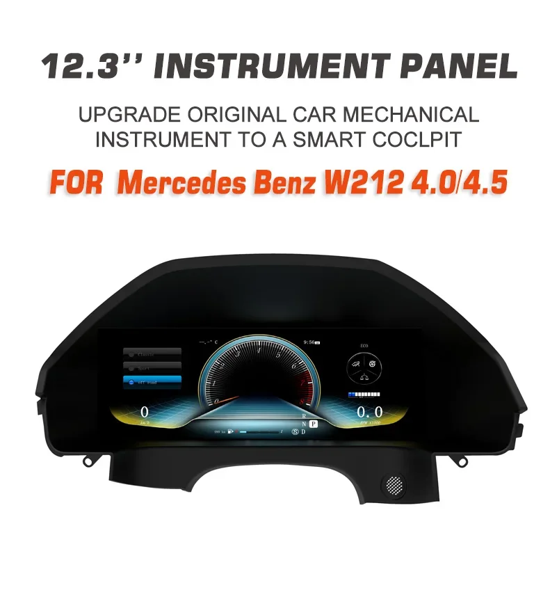 Digital Cluster LCD Dashboard Cockpit For Mercedes benz W212 E350 E200 Instrument Digital Cluster