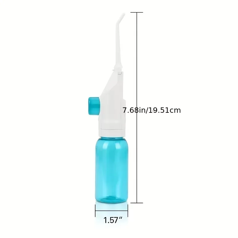 1PC High-Pressure Oral Irrigator Household Water Flosser Manual Oral Irrigator Portable Teeth Clean Water Flosser for Brace view 5