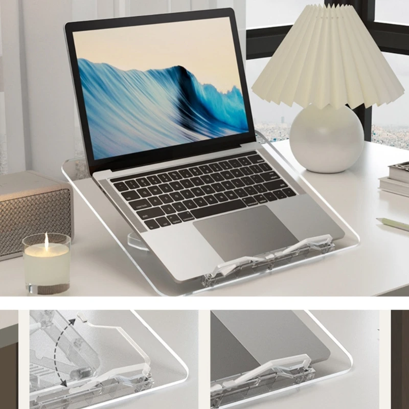 Support tablette à usages multiples, support tablette, support bureau en acrylique