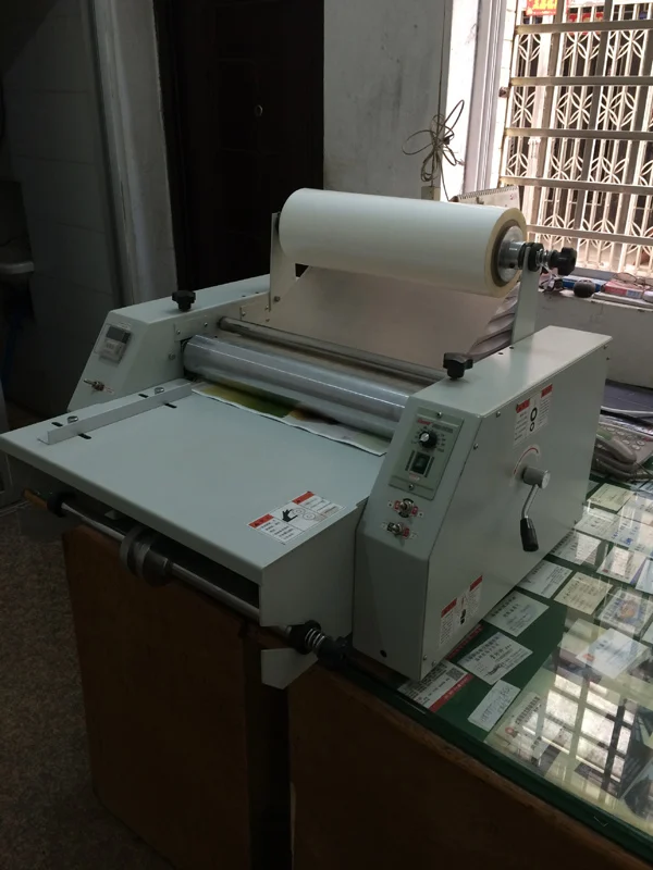 Manual Thermal Hot Laminating Laminator Machine