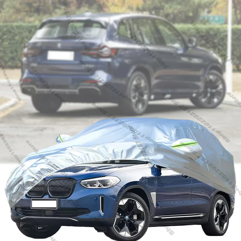 

Для BMW IX3 наружная защита полный автомобильный чехол снежный чехол солнцезащитный козырек водостойкий пылезащитный внешние автомобильные аксессуары