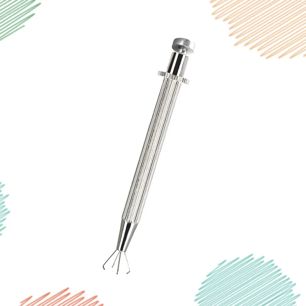 1Pcs Gem Grabber Claw Medium Size Long Handle Jewelry Grabber Tool Easy Pick Rhinestone Diamond Tweezer Clip Holder