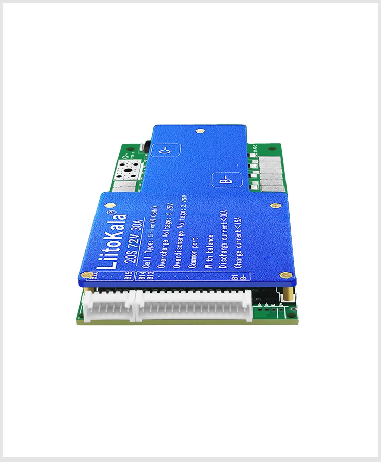 1-10 قطعة LiitoKala 20S-72V30A-BMS لوحة التوازن 30A بطارية ليثيوم أيون حزمة مع حماية من السقوط NTC 72 فولت لبطارية ليثيوم الدراجة الإلكترونية
