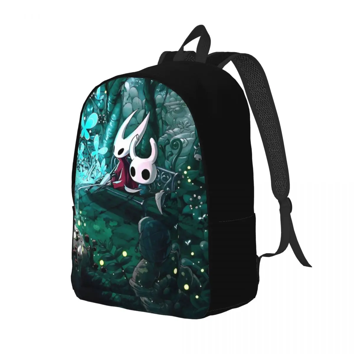 Hollow Knight Hornet Backpack for Men Women Teenage High School Work Daypack Action Adventure College Canvas Bags Gift