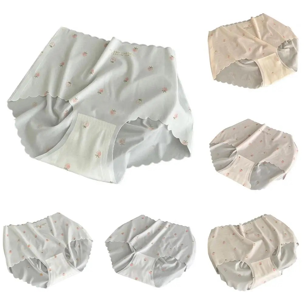 

Легкие и бесшовные женские трусики из ледяного шелка, дышащее нижнее белье для повседневного комфорта и различных случаев