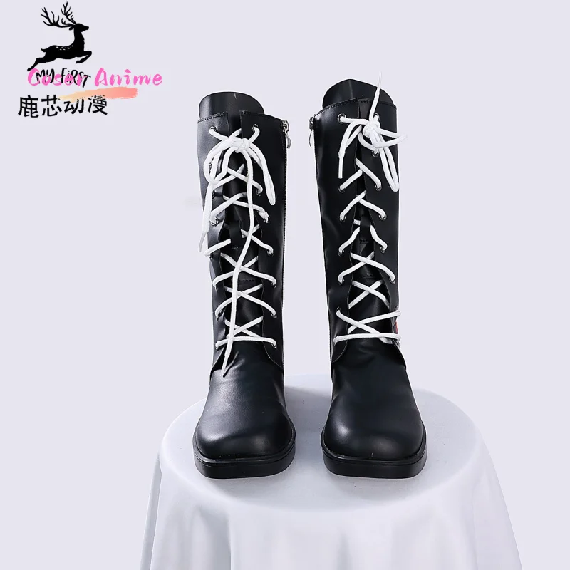 Game Kasane Teto Cosplay Kostuum Schoenen Anime Karakter Halloween Carnaval Party Prop