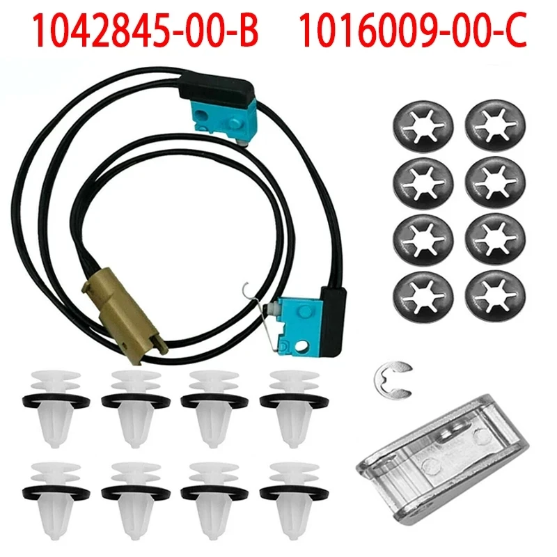 

Door Handle Upgrade Repair Kit Reinforced Microswitch Harness 1042845-00 1016009-00-C For Tesla Model S 2012-2017