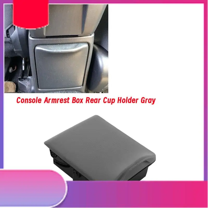 

66150SA100ND Car Console Rear Cup Holder Gray For Subaru Forester 2003-2008 Armrest Box Rear AC Air Outlet Drink Holder Parts-Y7