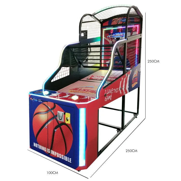 

Threeplus New Amusement Sport Basketball Return Machine Arcade Machine De Jeu for Sale