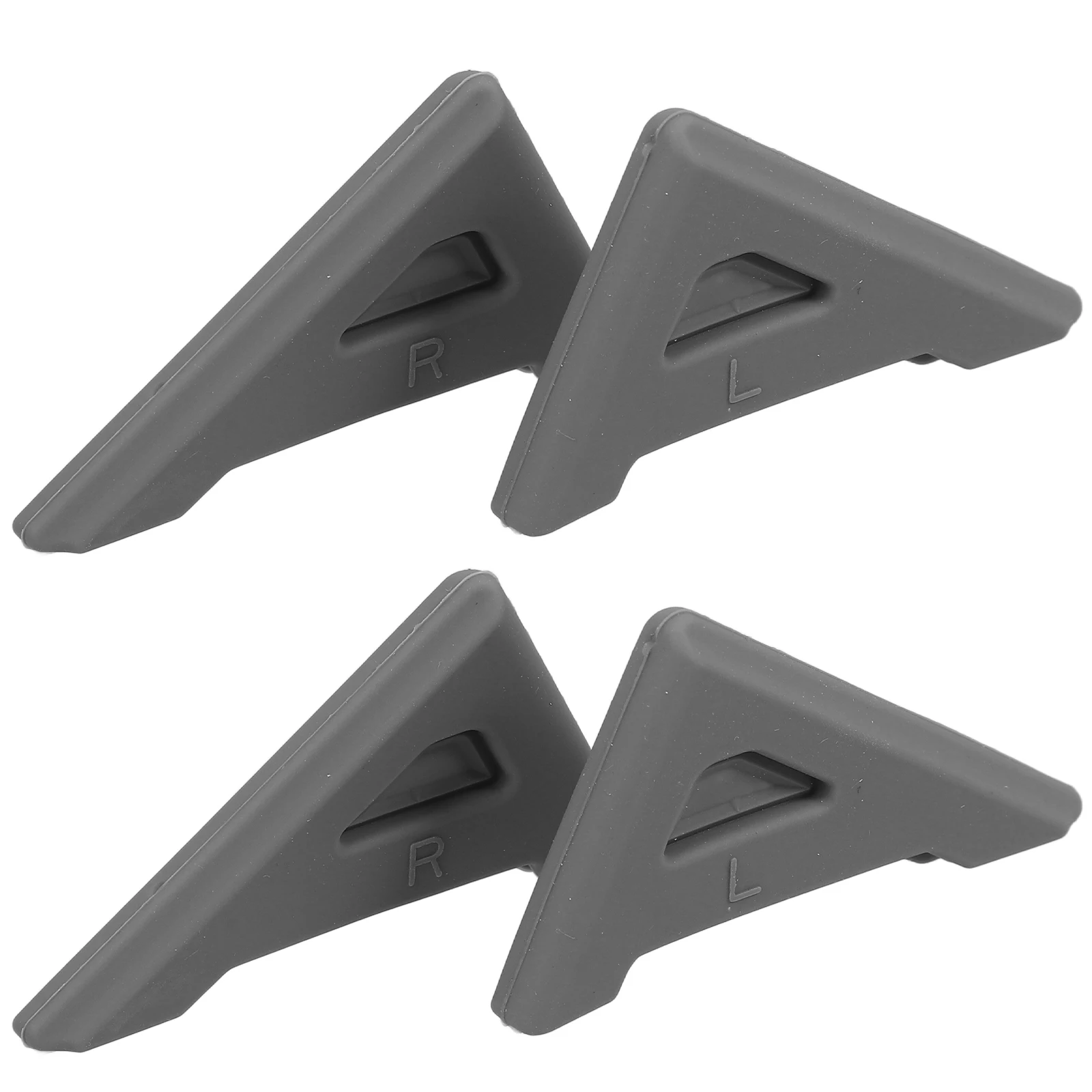 

4Pcs Car Door Anti Collision Stickers Black Bat Design Silicone Edge Guards For Vehicles Protecting Doors Scratches Dents Easy
