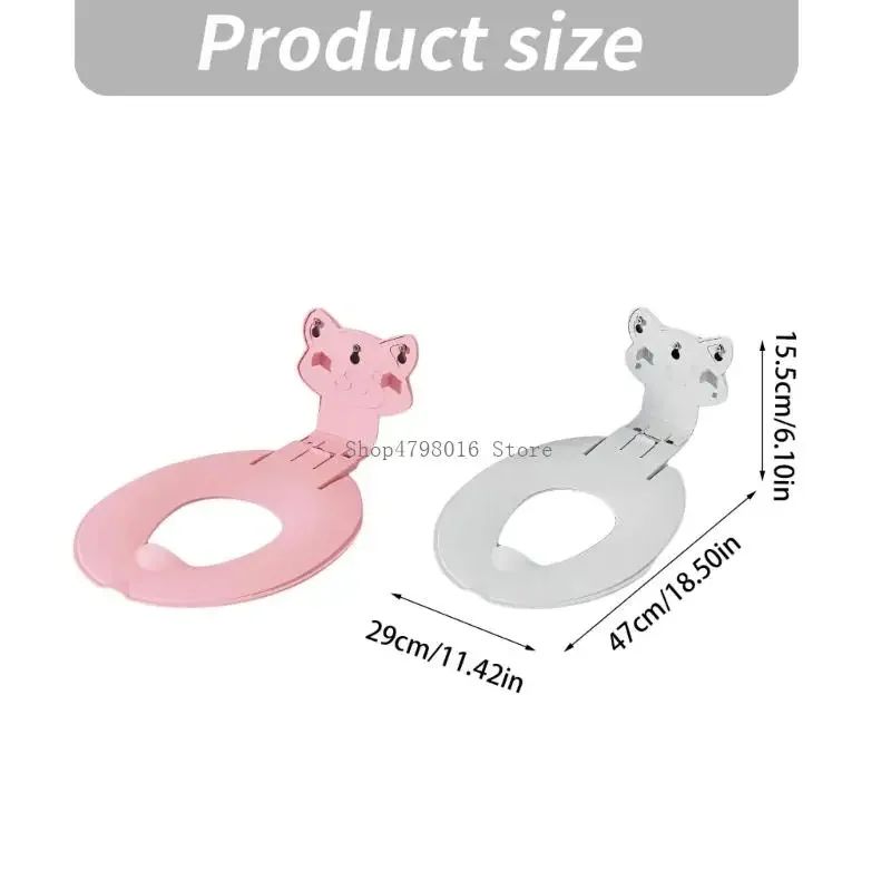 Kids Potty Training for Toilet with Plastic Build, Gentle Design and Simple Wipe-Down Upkeep for Home Use