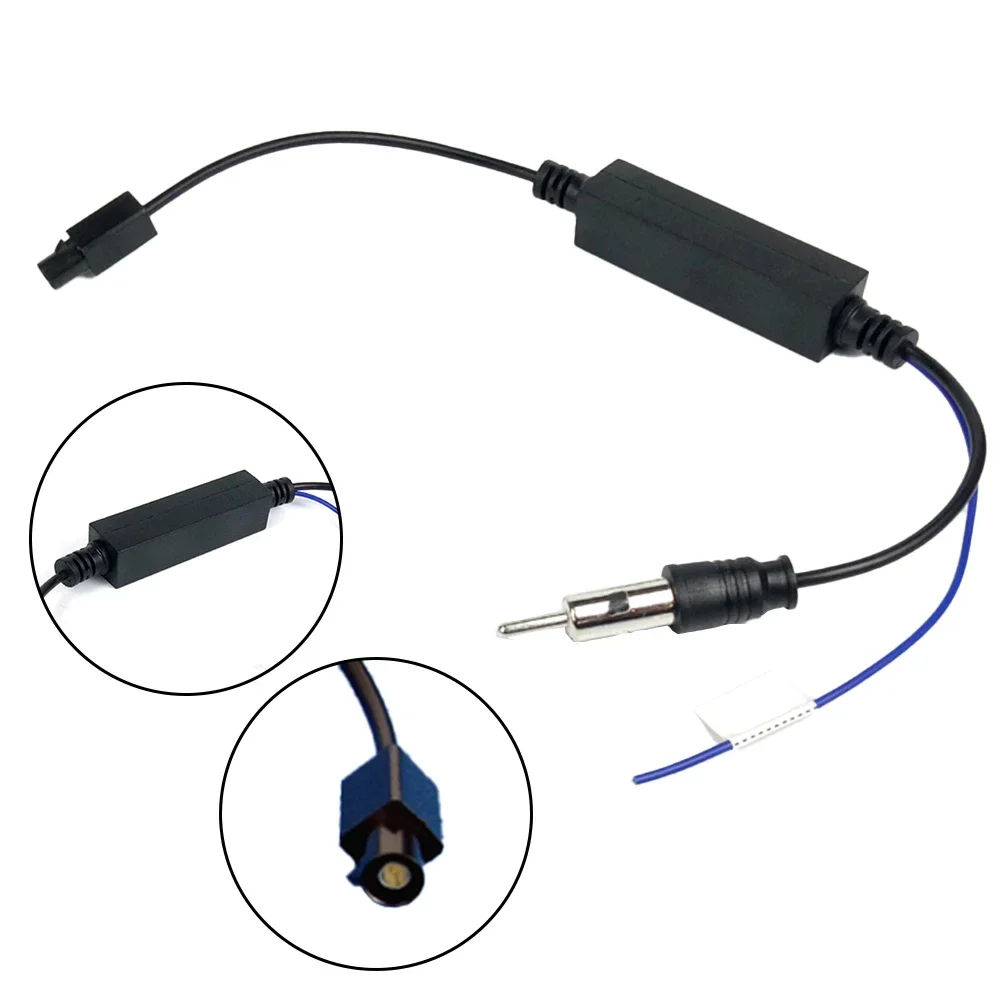 

Radio Antenna Adapter W/ Amplifier For Golf For Skoda RNS510 RCD510 310 Radio Antenna Adapter W/ Amplifier