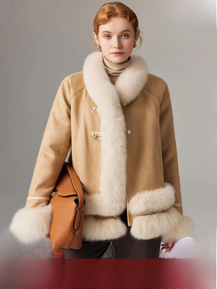 

Женское пуховое пальто Ele Young 2025: Новинка зимы, роскошная верхняя одежда из белого гусиного пуха в корейском стиле