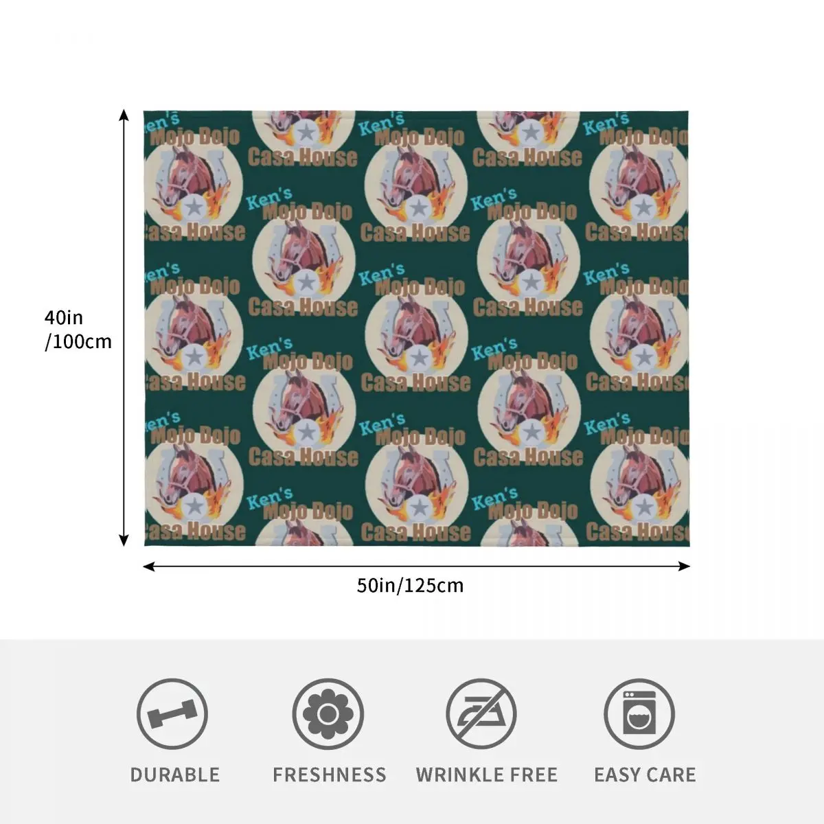 Ken_s Mojo Dojo Casa House Throw Blanket Extra Large Throw Large Polar Anime Blankets #4