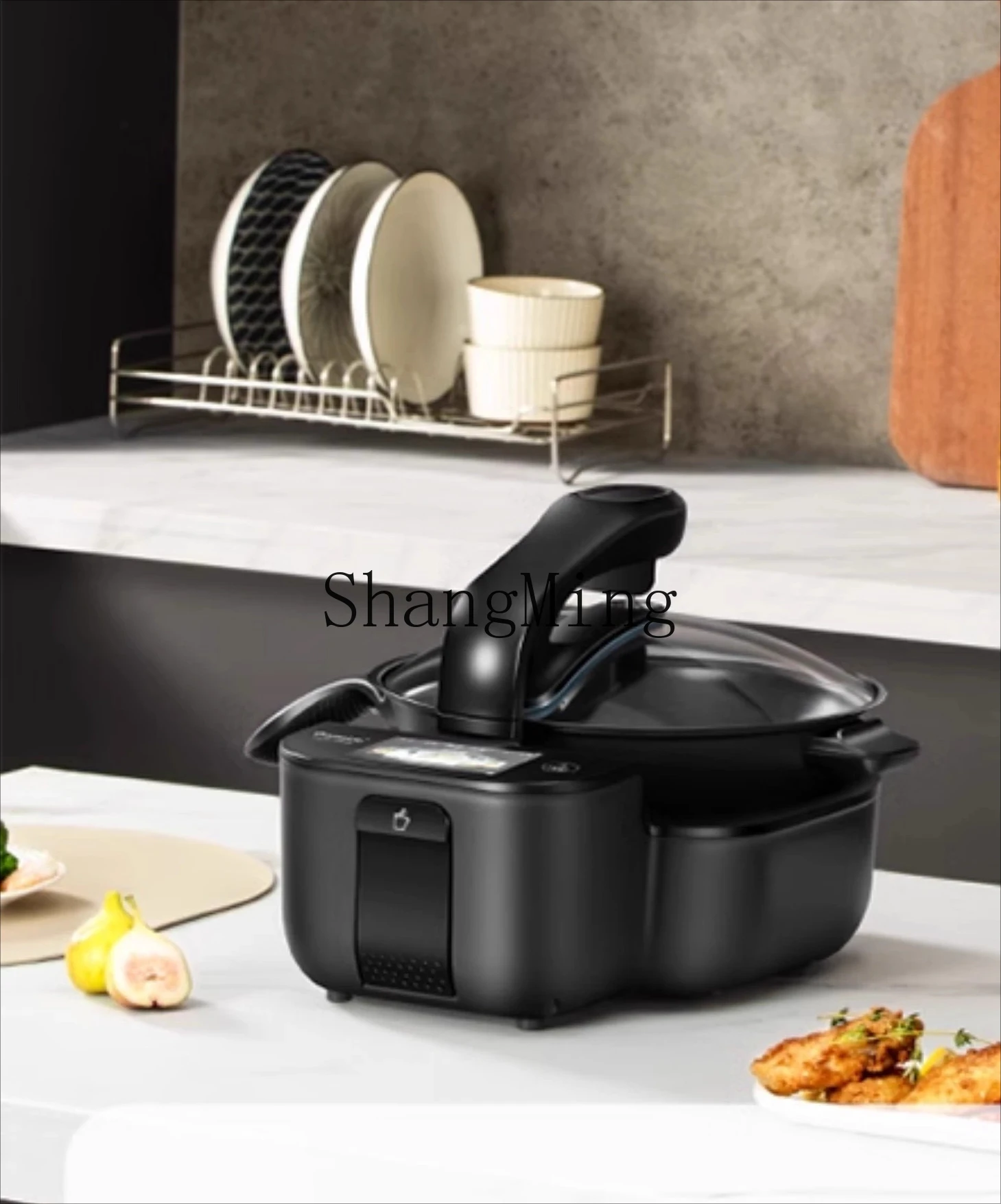 ZYY automatic intelligent cooking robot household multi-functional integrated automatic cooking pot