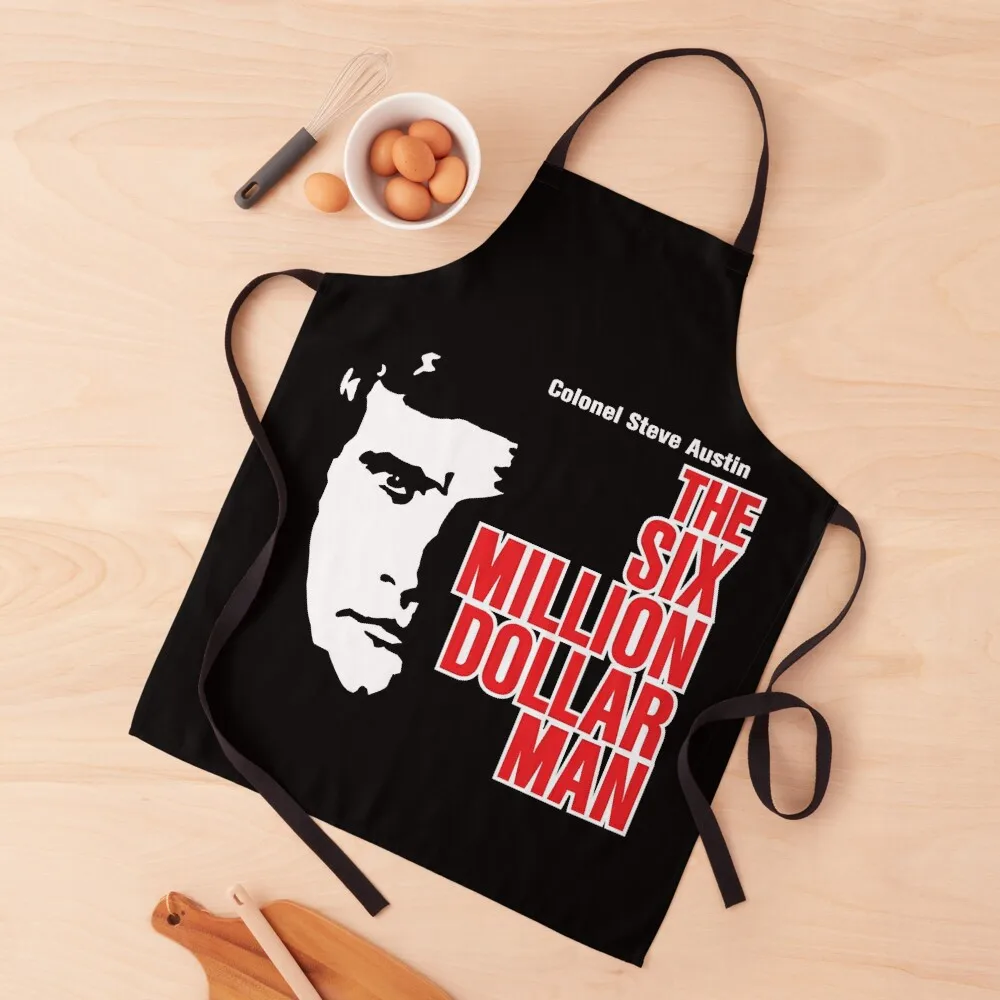 

The Six Million Dollar Man Apron Kitchen Women nail tech supplies kitchen utensil beauty master Apron