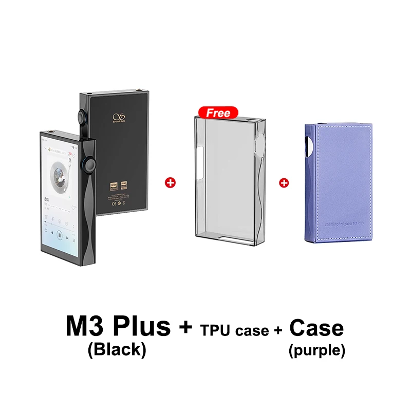 SHANLING M3 Plus HiFiポータブルミュージックプレーヤー USB DAC AMP