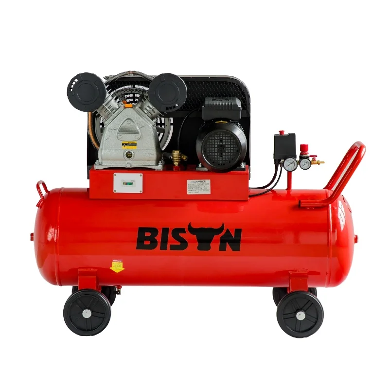 Manufacturers Industrial Portable Machine Ac 220v 3hp 2.2kw 10bar 100 Liters Belt Air Compressor