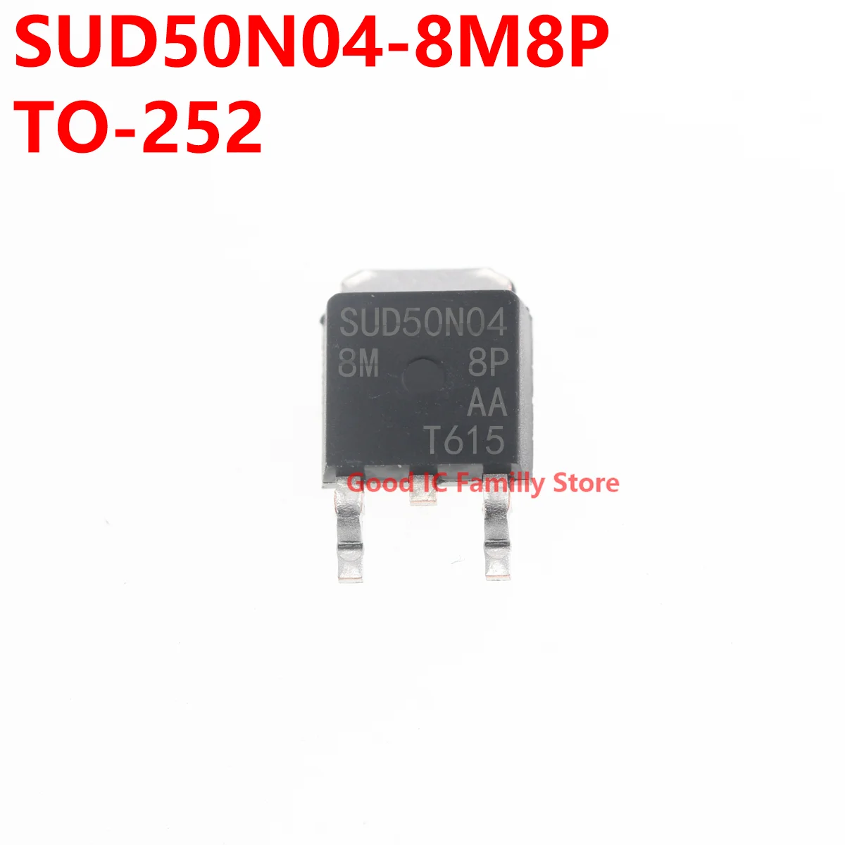 

10PCS SUD50N04-8M8P TO-252