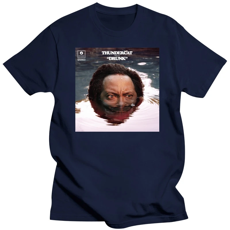 NEW THUNDERCAT T SHIRT drunk vinyl cd cover SMALL MEDIUM LARGE or XL