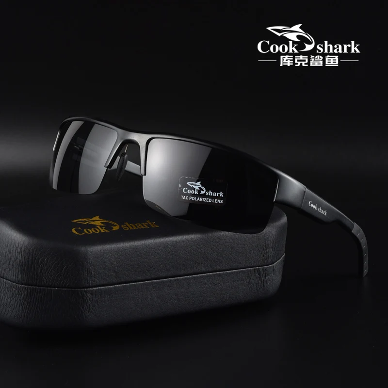 Cook's color-changing sunglasses polarized sunglasses for men's driving day and night dual-purpose driving mirror fishing glasse