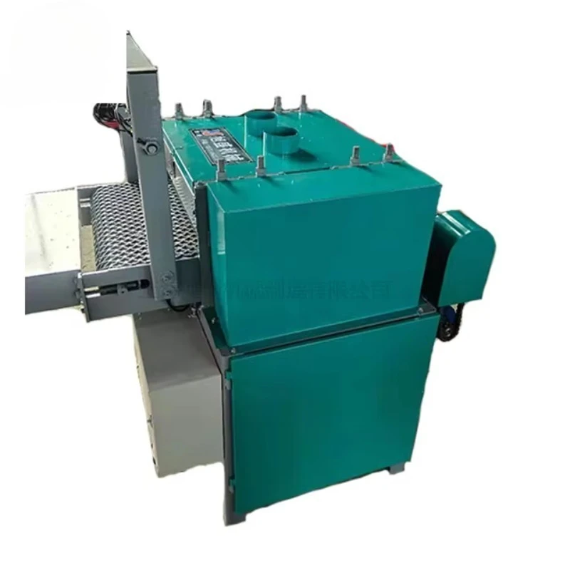 Mini Automatic Multi-Blade Edge Saw, Double Crawler Woodworking Trimming Machine for Carpentry & DIY