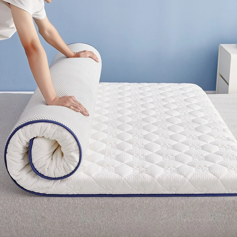 

Матрас из латекса и пеноматериала – толщиной 10 см, складной, для татами, общежитий и аренды, очень мягкий и поддерживающий.