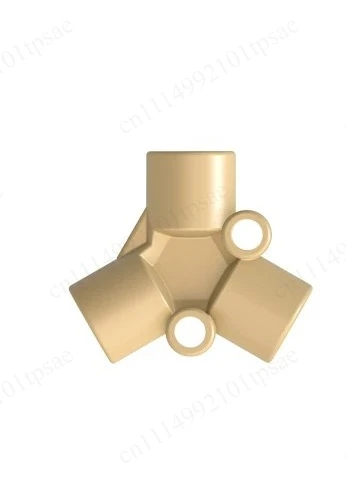 Moisturizing PEEK internal threaded joint 1/4-28 non threaded joint 10-32nf threaded joint