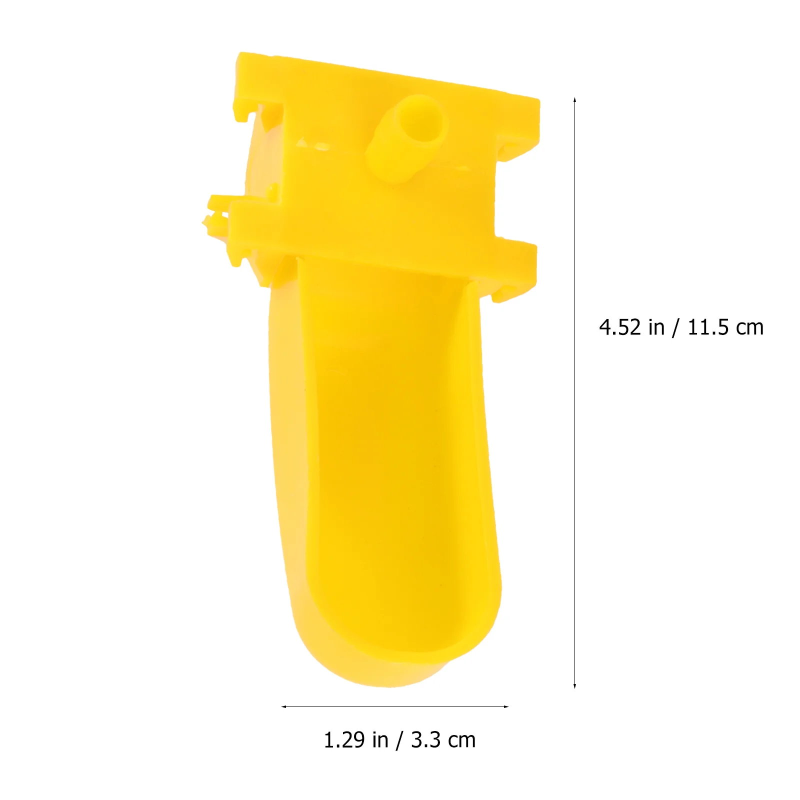 

10 set Pet Drinker Waterer Leakproof Bird Drinker For Pets Feeding Bowl Accessories Water Bowls Yellow