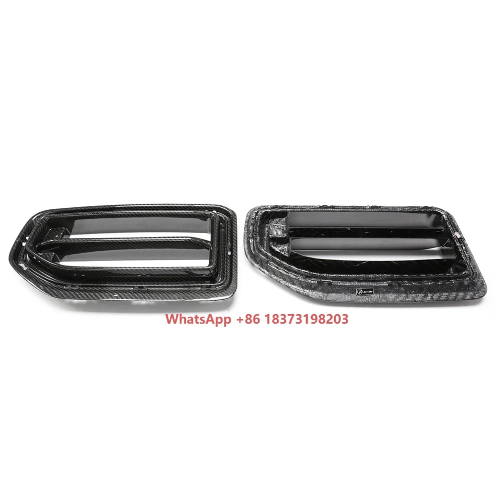 

Dry Carbon Fiber Front Bumper Grille YG Style for G87 M2 2022+ Body Kit