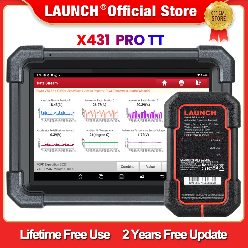 LAUNCH X431 PRO TT 車診断ツール 2025年版