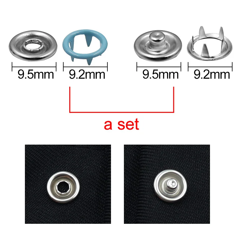 Plier Tool  Accessories Metal Sewing Buttons Hollow/Solid Prong Press Studs Snap Fasteners Installing Clothes Bag단추펜치