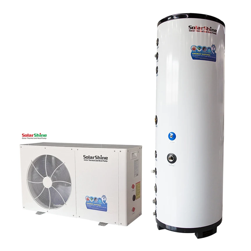 Heat Pump Water Storage Tank 3.8 -10KW R410A 200L 220V For Hotel Commercial Hot Water, Building Heating And Project Installation