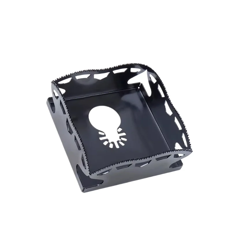 2 Piece Square Rectangle Groove Cutter Woodworking Socket Square Hole Saw for Electric Cordless Oscillator to