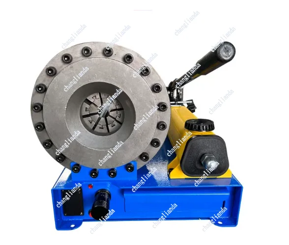 Hydraulic casing press, high pressure YouTube end forming and crimping equipment