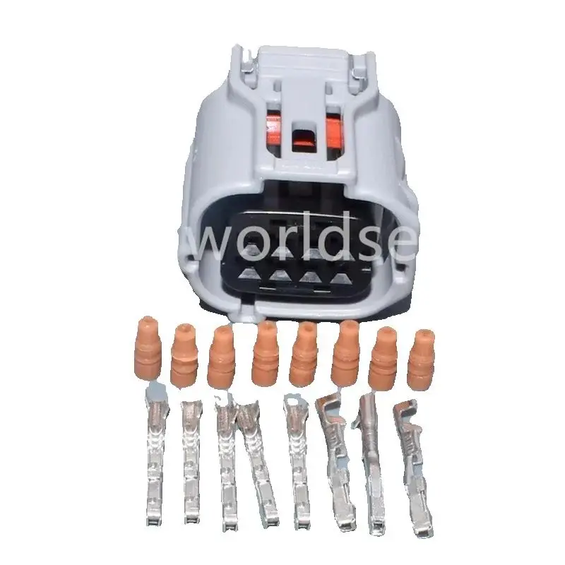 

Shhworldsea 8-контактный 8-контактный реверсивный радар, гнездовой разъем 0,64 мм, вилка 025 для Toyota Crown Camry Corolla 6189-1240