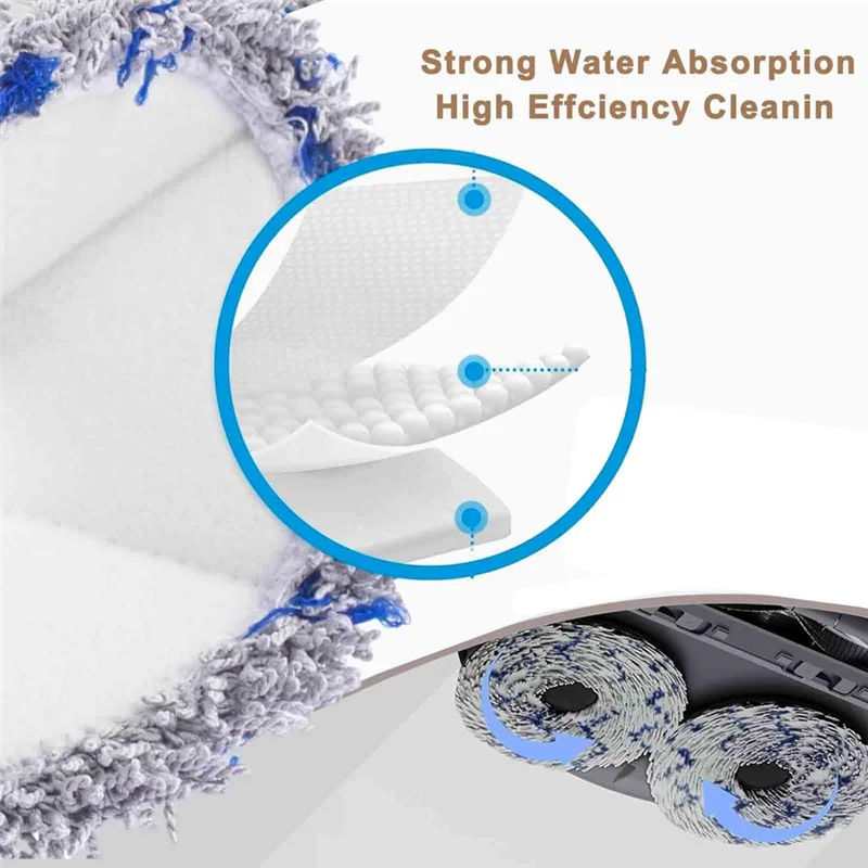 A83G-детали для Ecovacs Deebot X1 TURBO/OMNI, детали робота-пылесоса, щетки, щетка, HEPA-фильтр, швабра