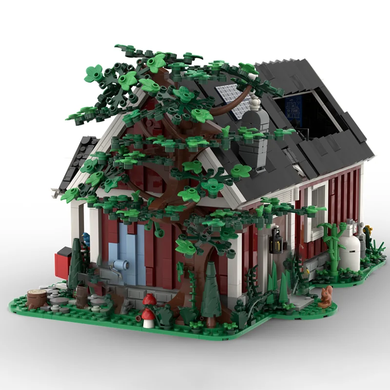 Château médiéval modèle Moc briques de Construction maison-BDP série 5 modèle technologie blocs noël bricolage jouet Construction cadeau