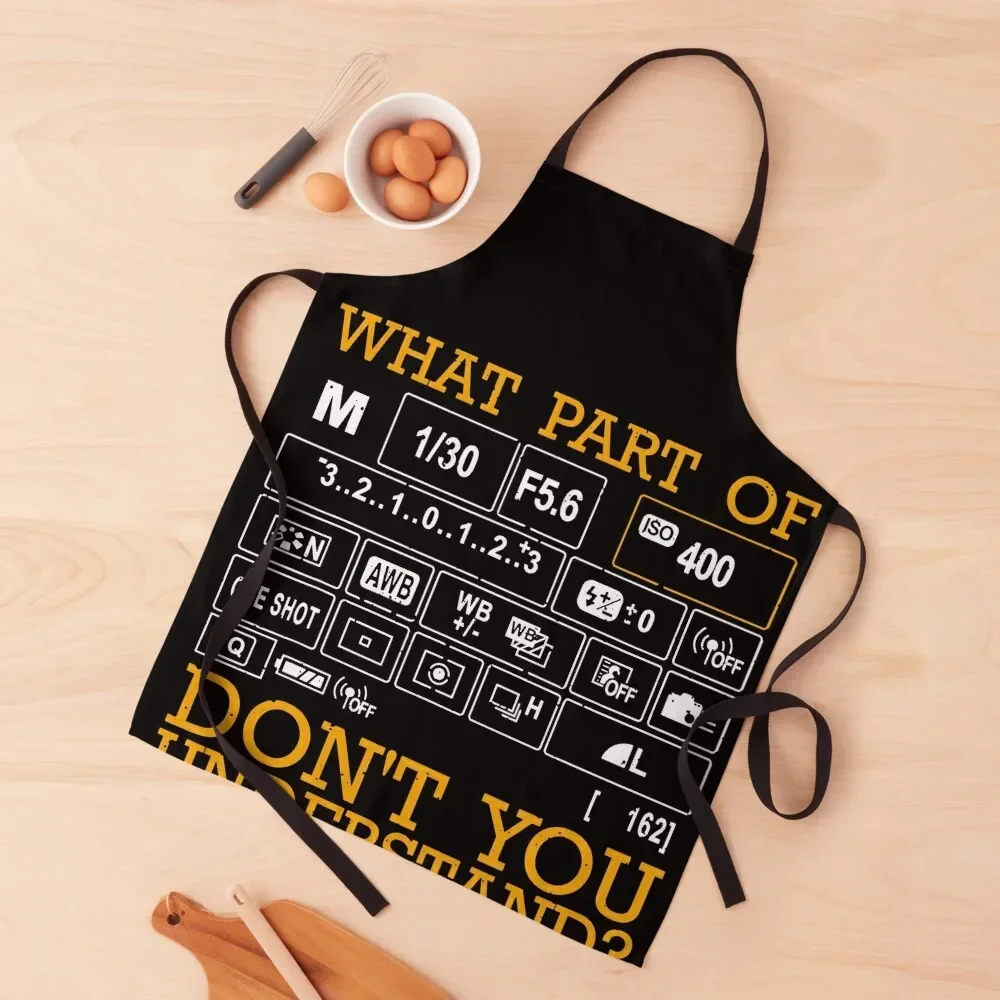 

Funny Photography Photographer Instructors Apron For Man Haircut Womens Dresses nail tech supplies Apron