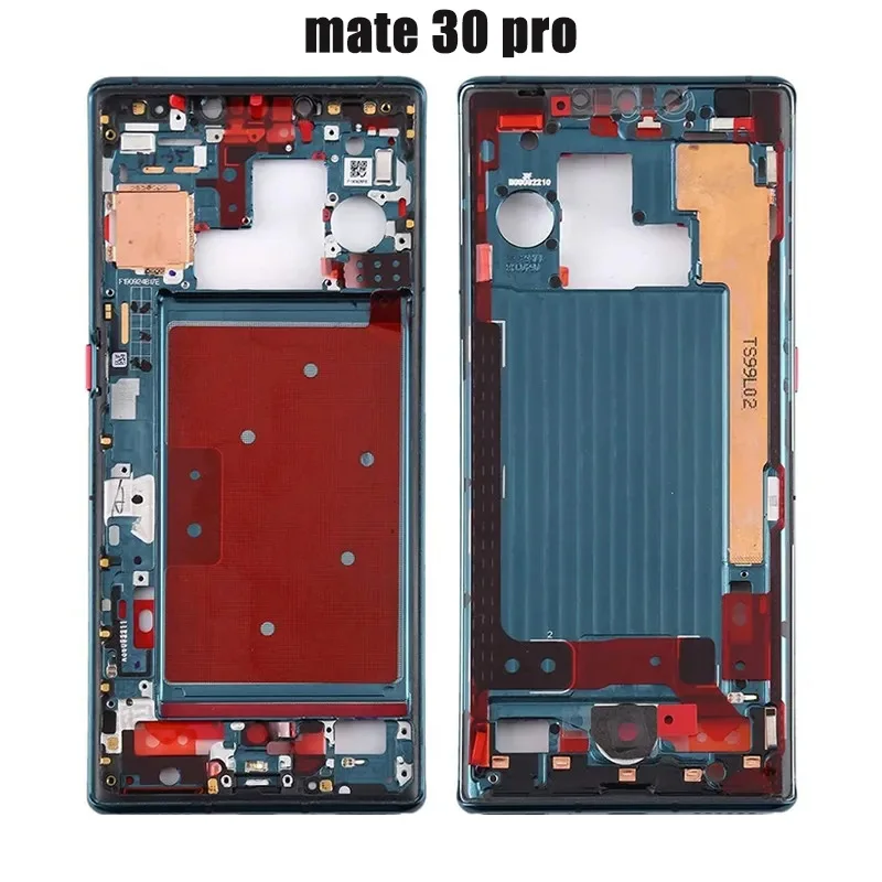 Original Middle Frame Bezel For Huawei Mate 30 / 30 Pro Mid Plate LCD Display Holder Screen Cover Housing Replace Repair Parts