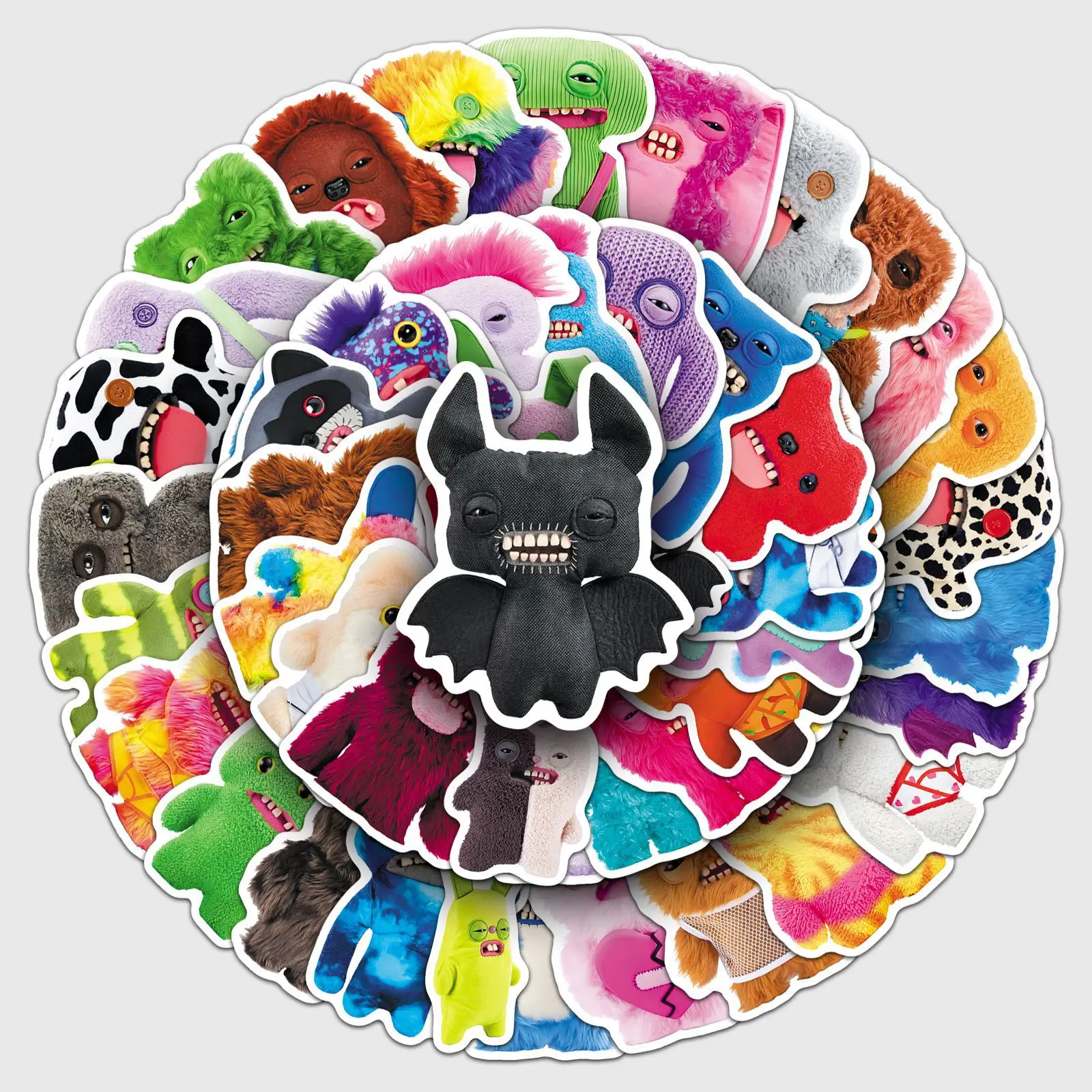 10/30/50 個漫画 FUGGLER 醜いモンスターステッカー DIY 装飾防水スケートボードノートブック落書きおもちゃ