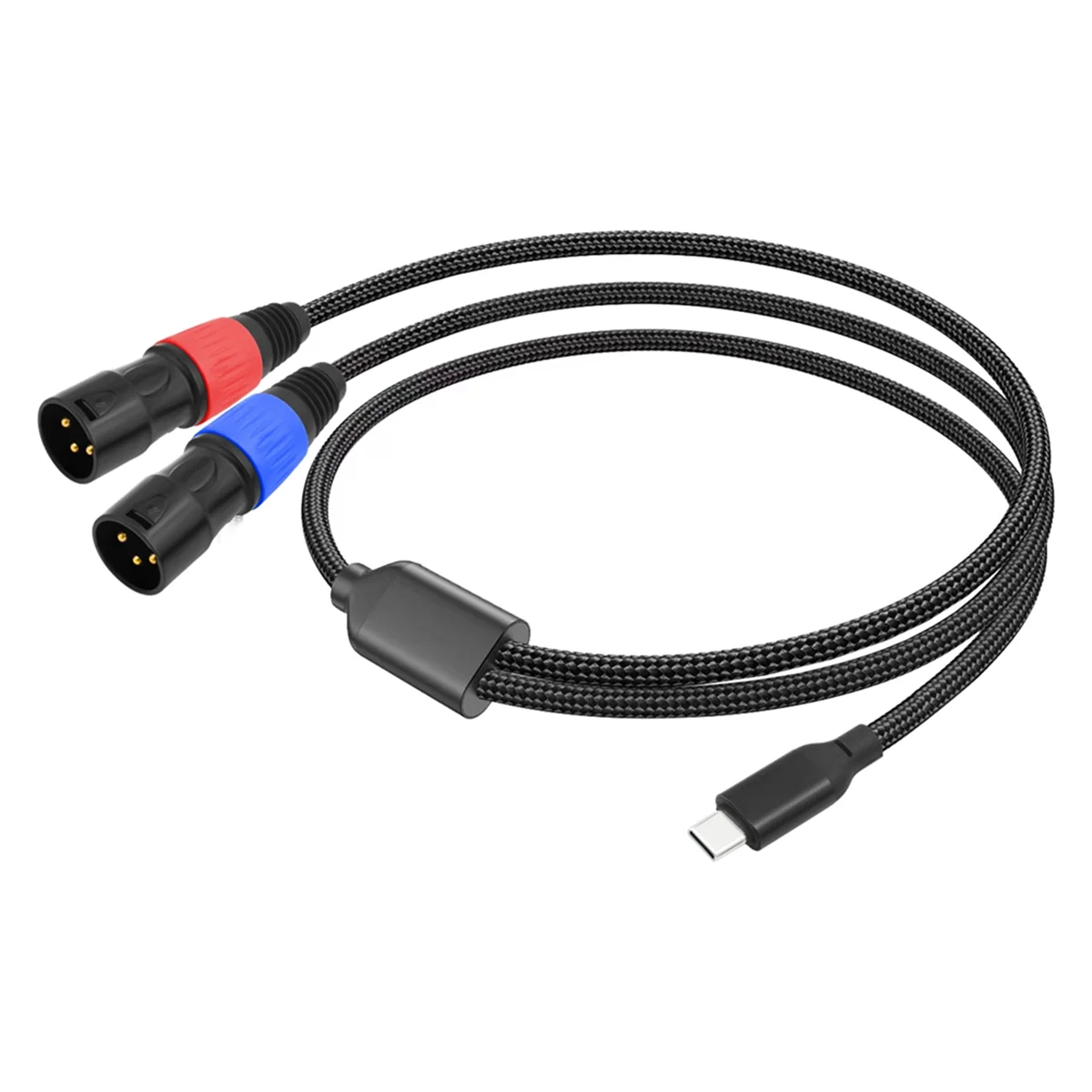 

Hot sale Type C to Dual XLR Male Aux Audio Cable USB C to Dual XLR Audio Cable Type C to XLR Male Output Stereo Cord 100cm