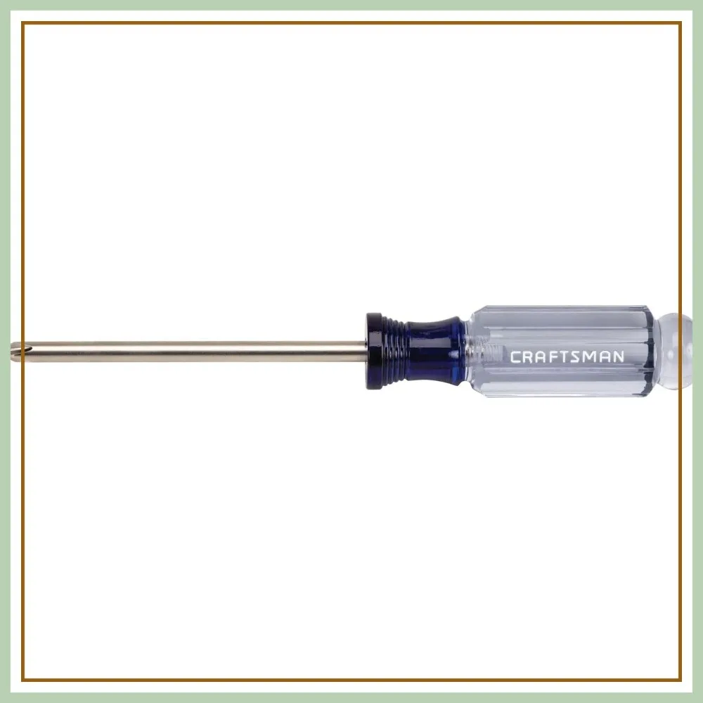 

PH #2 X 4 IN Phillips Screwdriver, Acetate Handle, Professional Grade