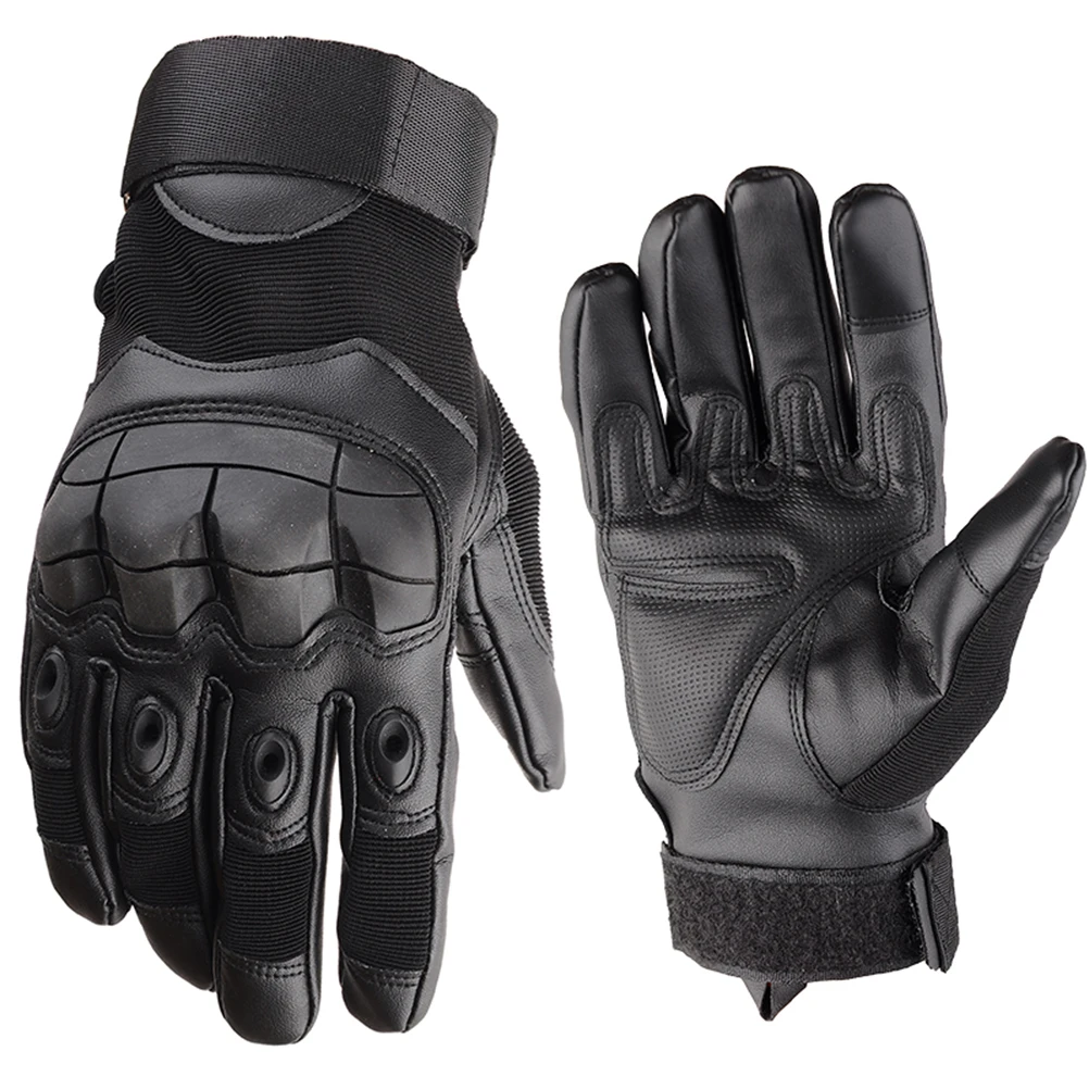 

Black Gloves Mountain Biking Men Motorcycle Sports Indoor and Outdoor for Bike Anti-slip Palm